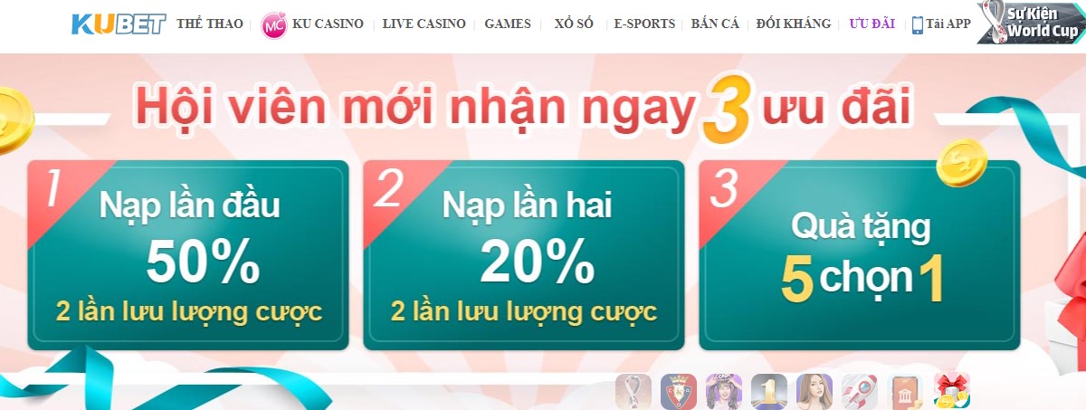 Nhà cái tặng tiền cược miễn phí